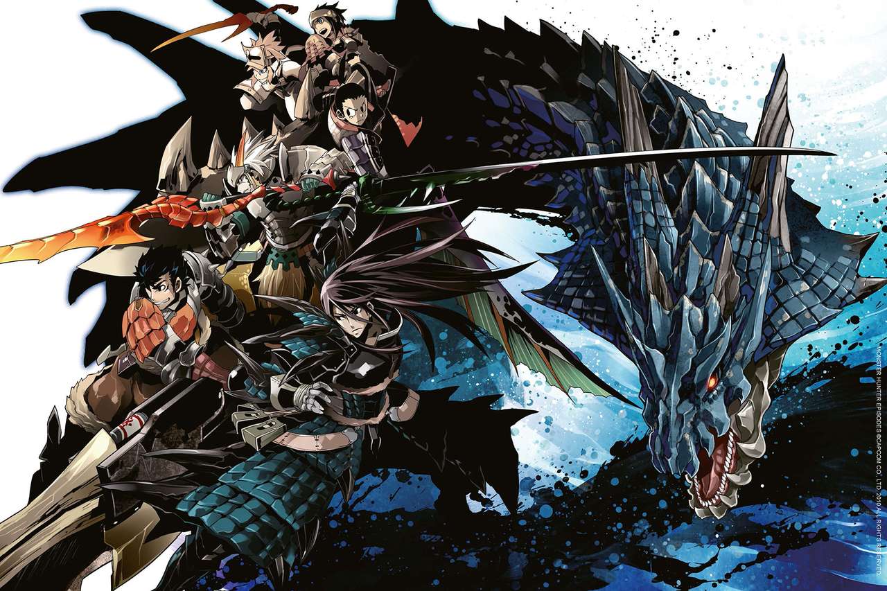 Monster Hunter mangas online puzzle