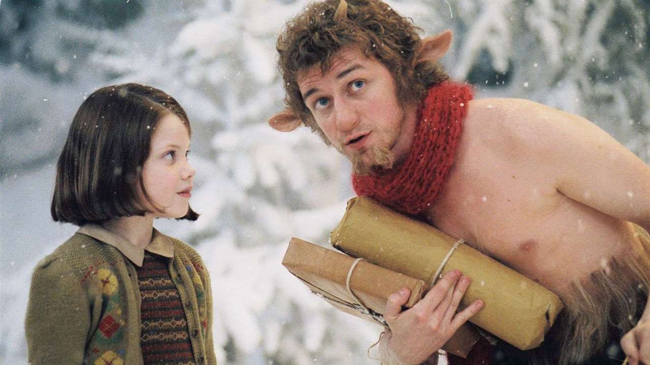 tumnus and lucy puzzle online from photo