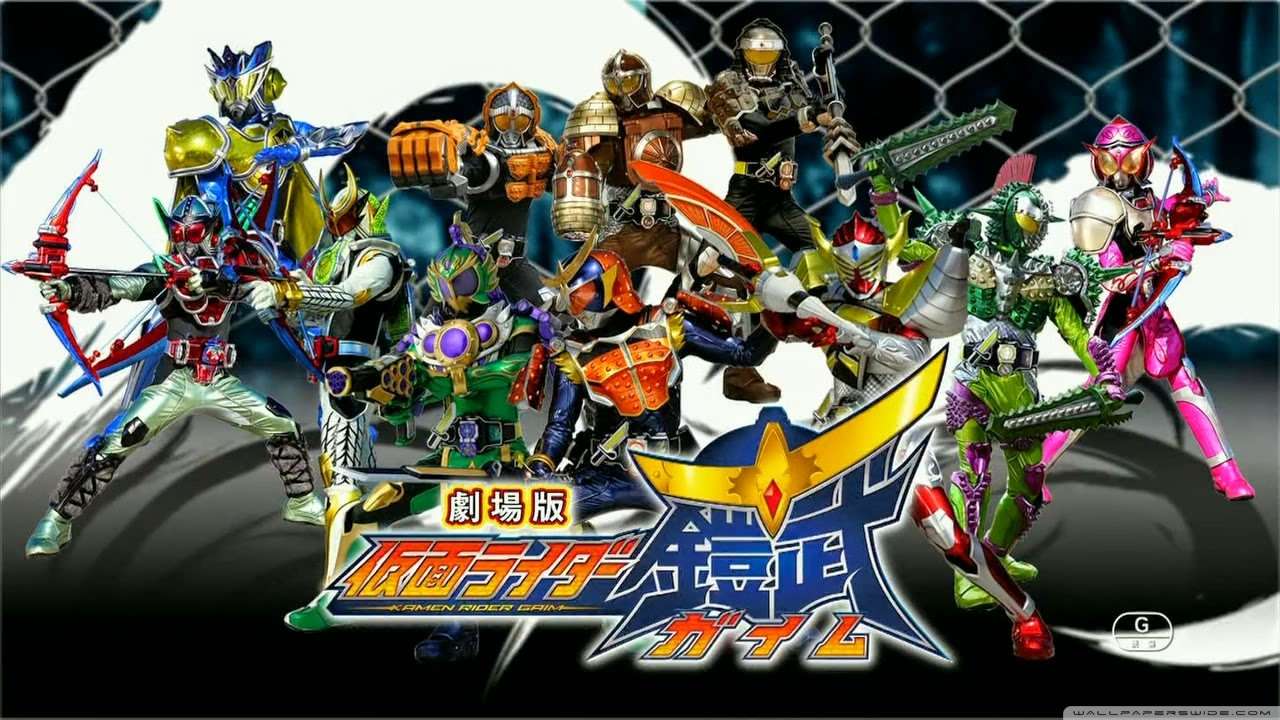 Kamen Rider Gaim. puzzle online din fotografie