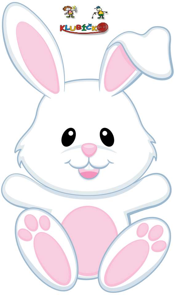 Easter Bunny puzzle online from photo