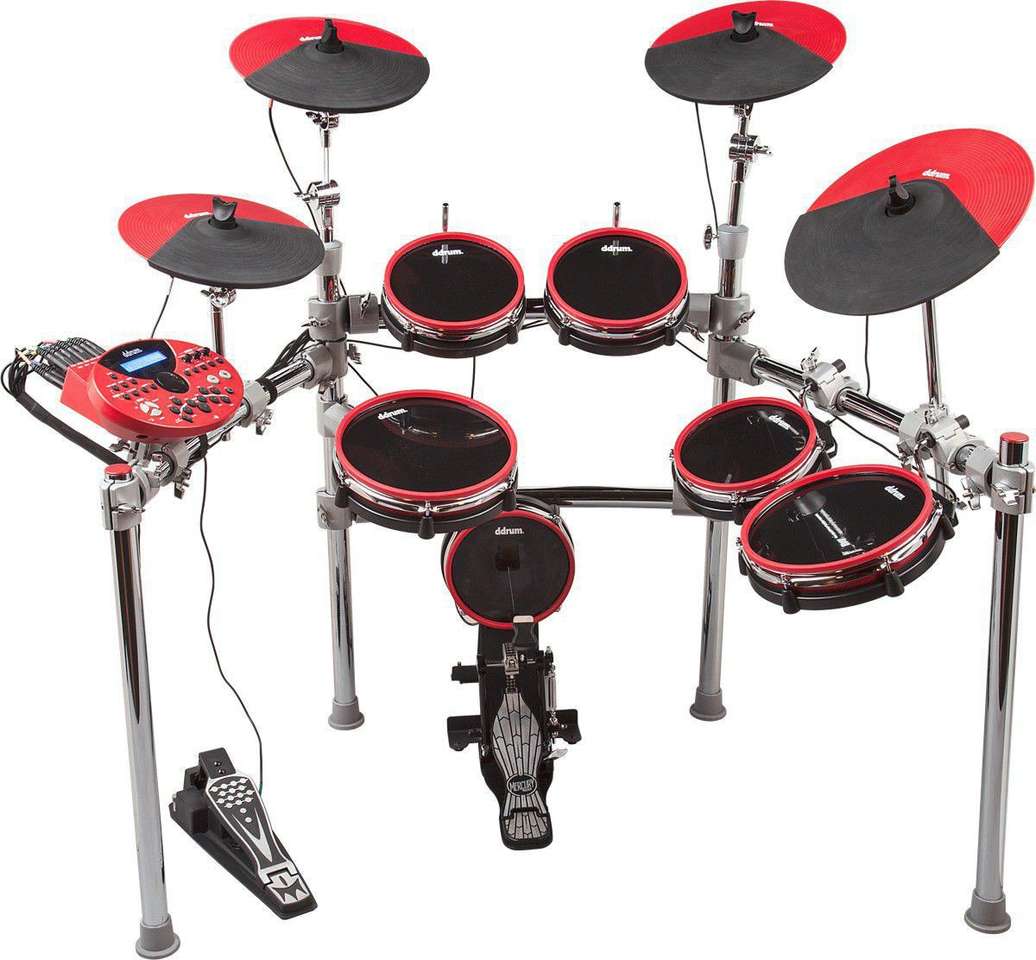 electronic drums puzzle online from photo