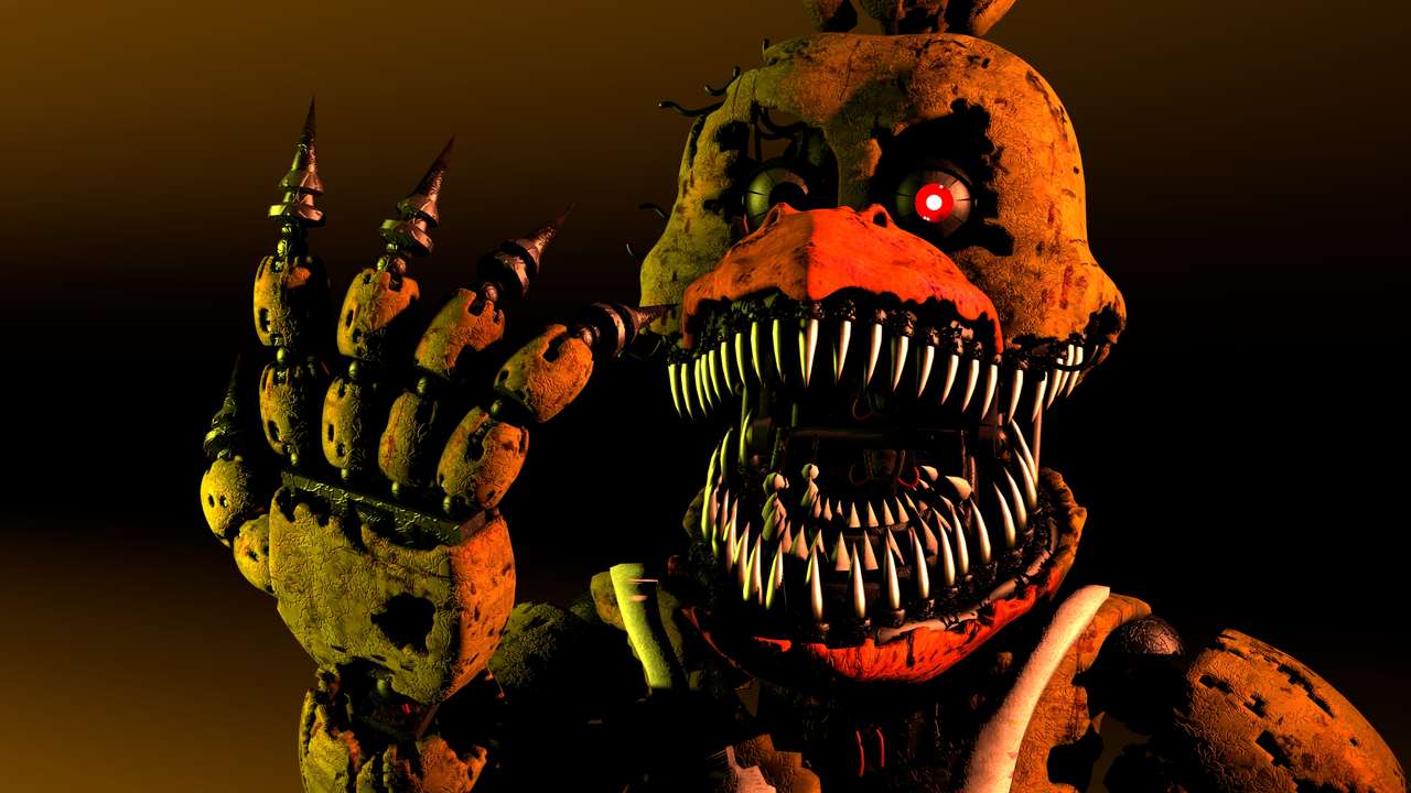 Öt éjszaka Freddy 4-en puzzle online fotóról