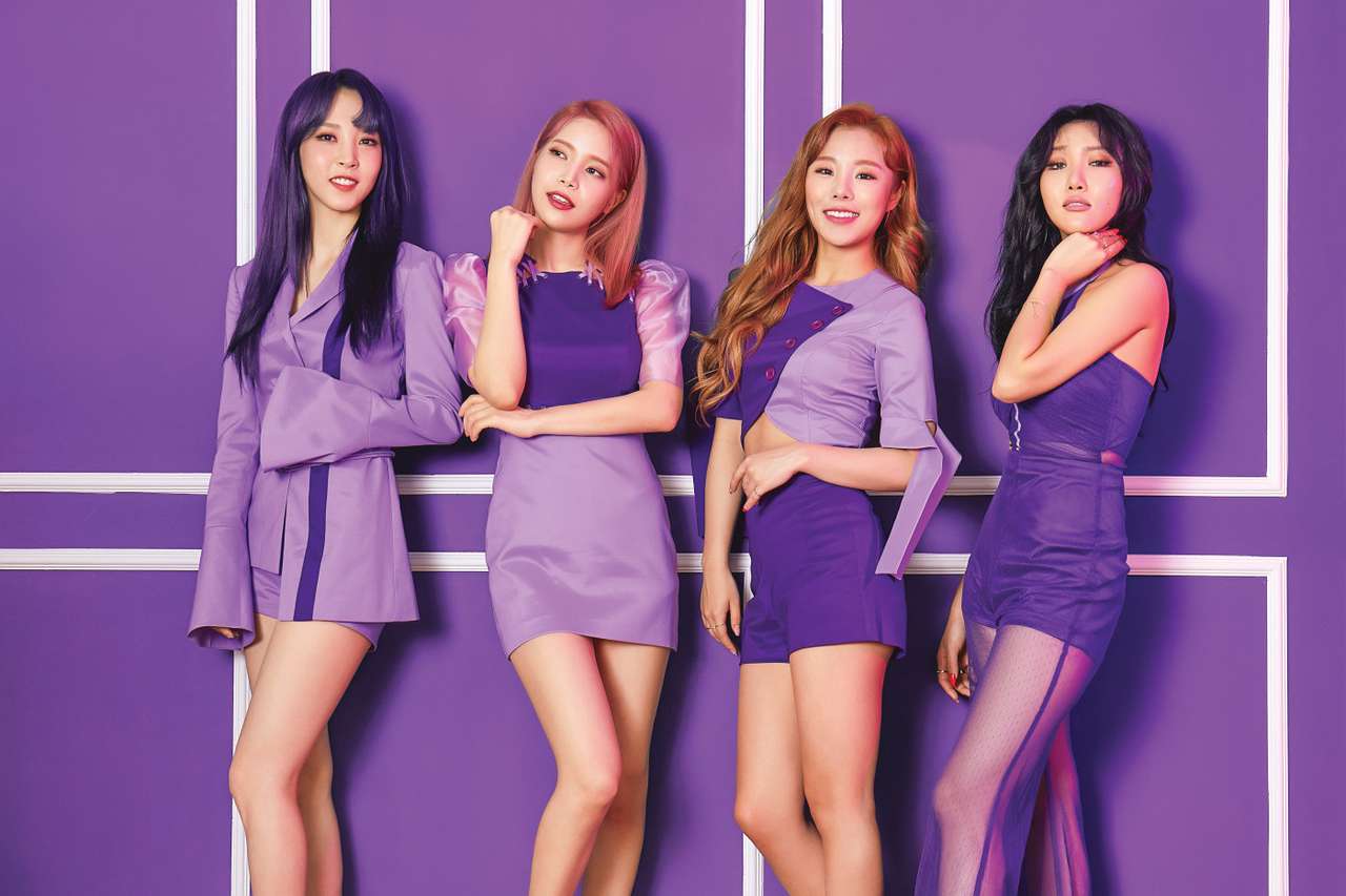 Mamamoo photo puzzle online from photo