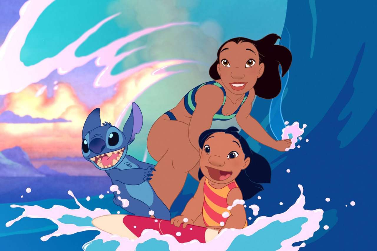 Lilo and Stitch puzzle online from photo