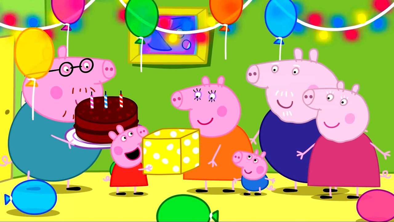 peppa feast online puzzle