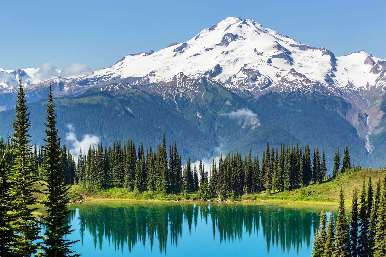 Вид на гори Вашингтона скласти пазл онлайн з фото