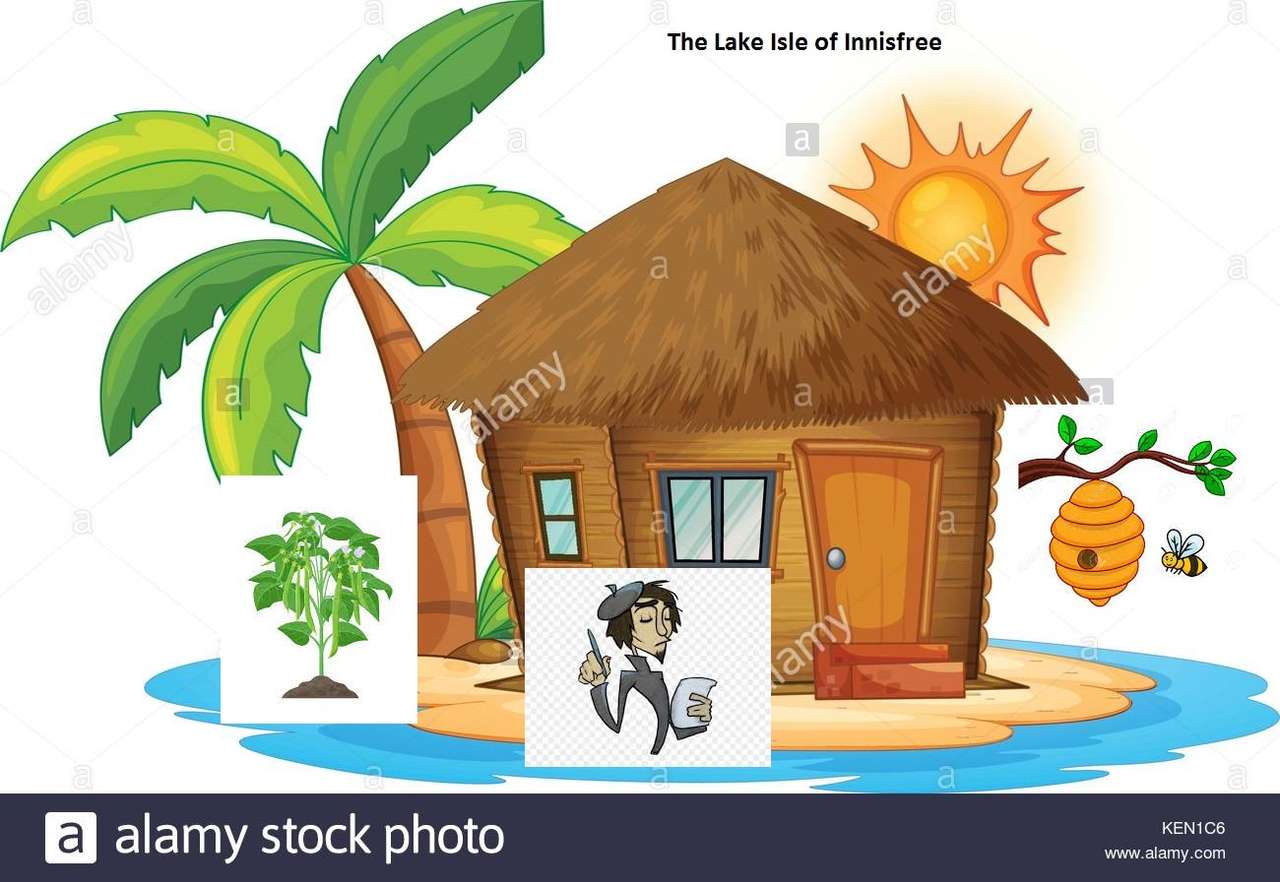 An Island puzzle online from photo