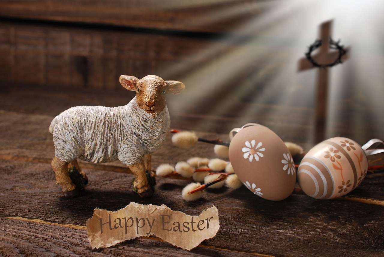 The Easter lamb online puzzle