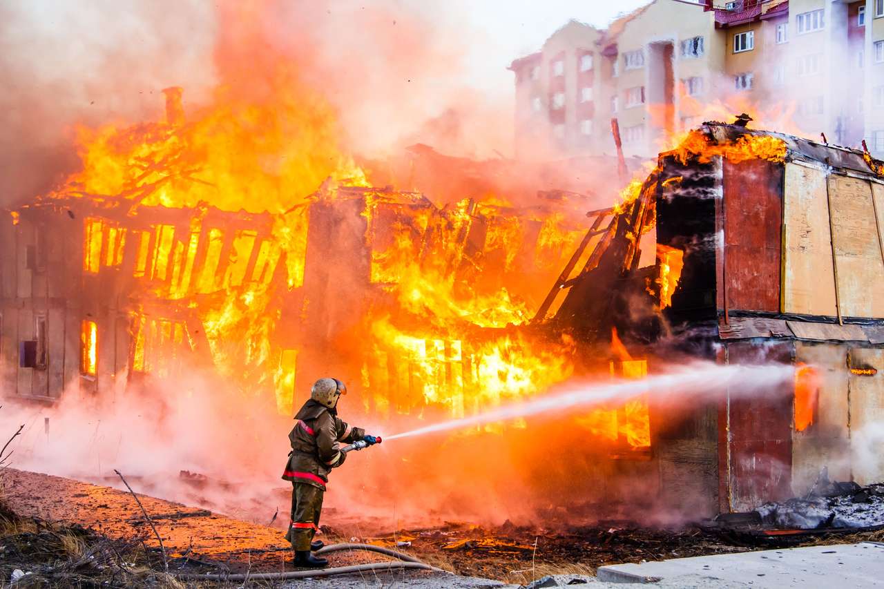 Пожежник Сем скласти пазл онлайн з фото