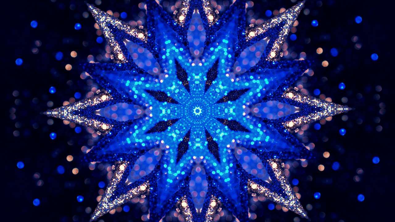 Kaleidoscope colors online puzzle