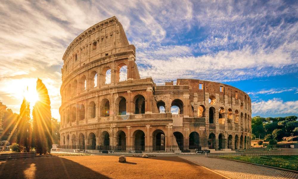 Italien Coliseum pussel online från foto