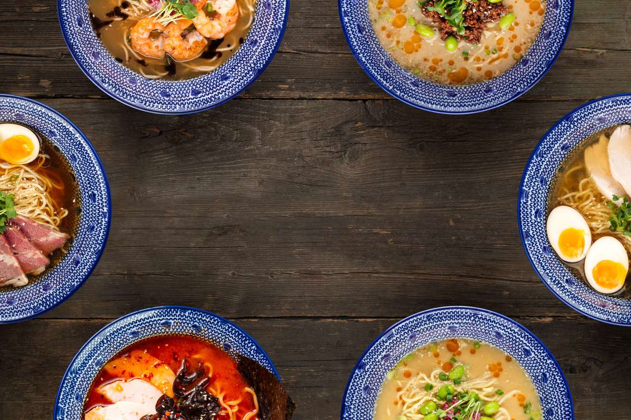 Азиатски супи онлайн пъзел от снимка