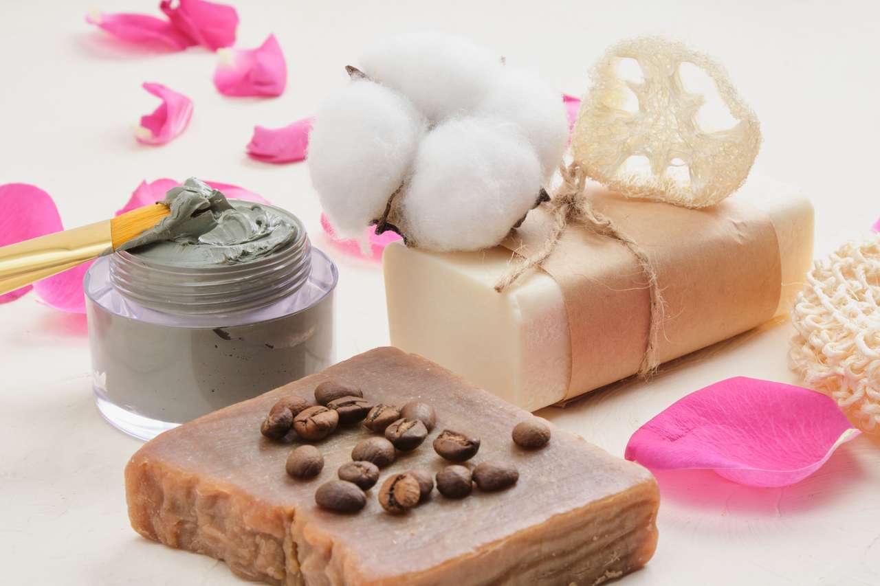 Сапуни за различни аромати онлайн пъзел от снимка