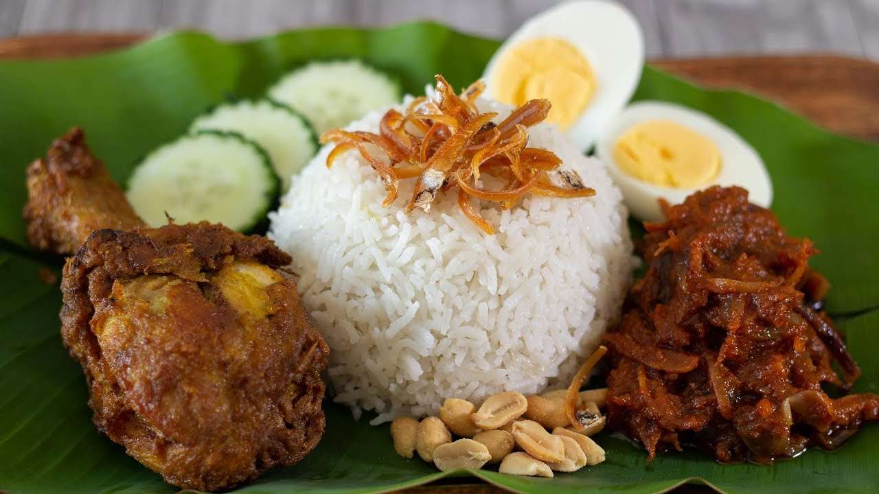 Nasi Lemak puzzle online from photo
