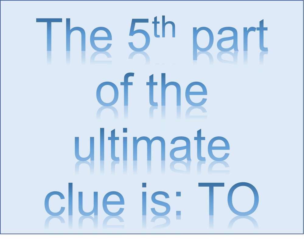 Puzzle for question 5 online puzzle