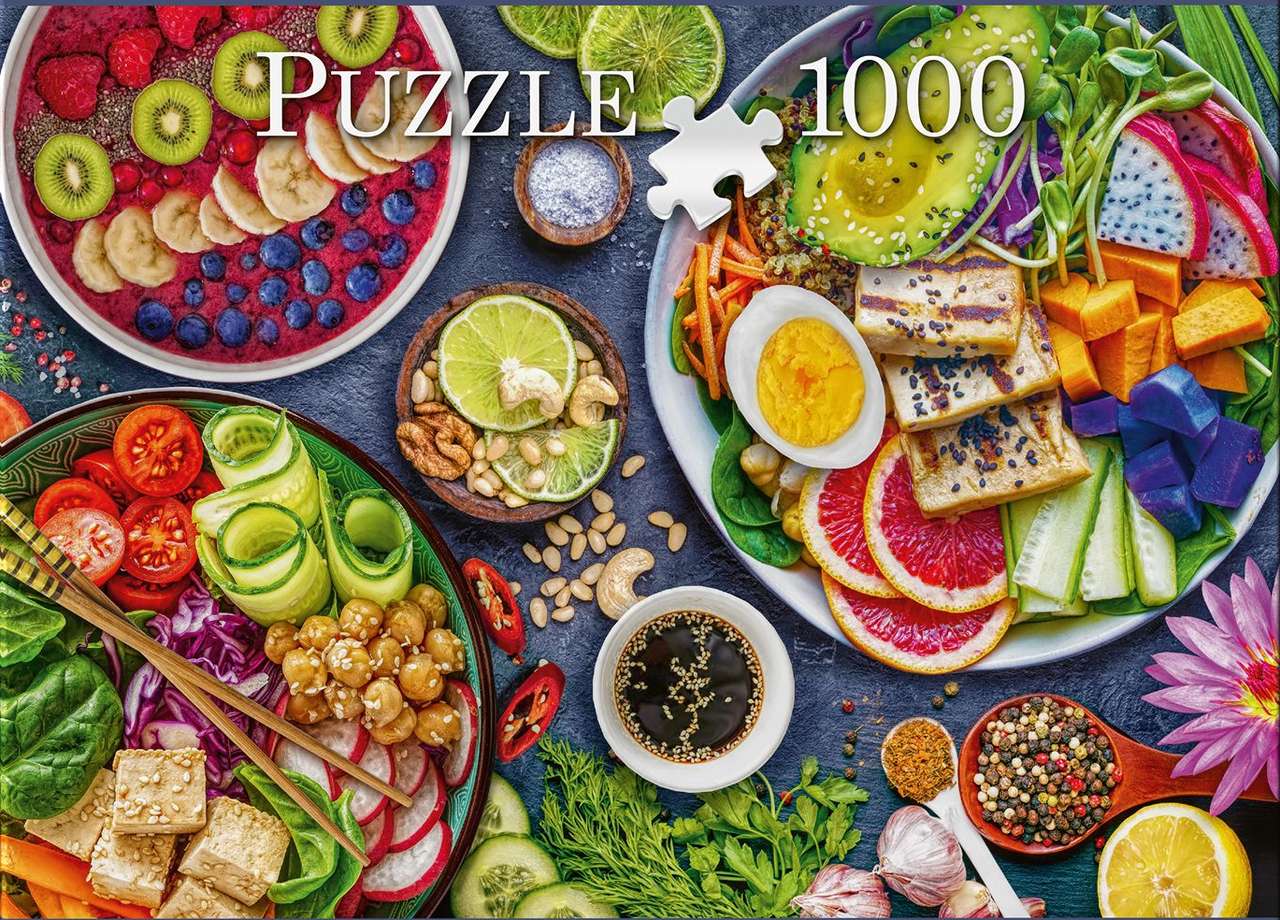 Buddha Bowl puzzle online from photo