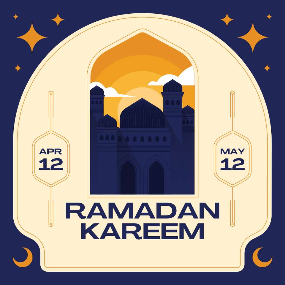 Ramadan Mubarak online puzzel