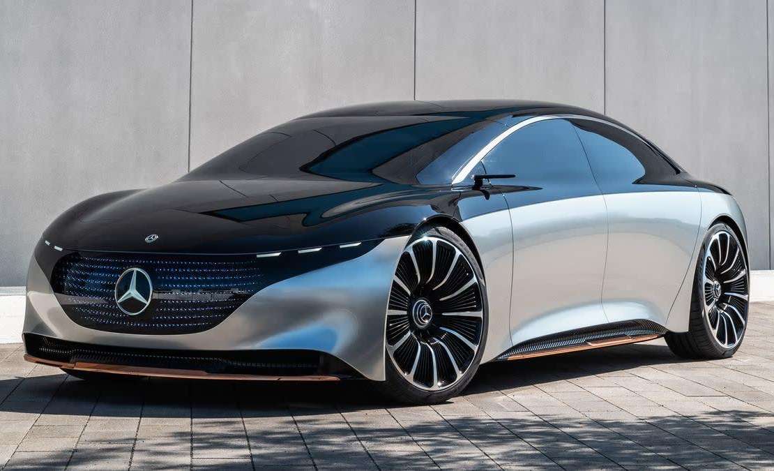 Mercedes-Benz Eqs - 2022 pussel online från foto