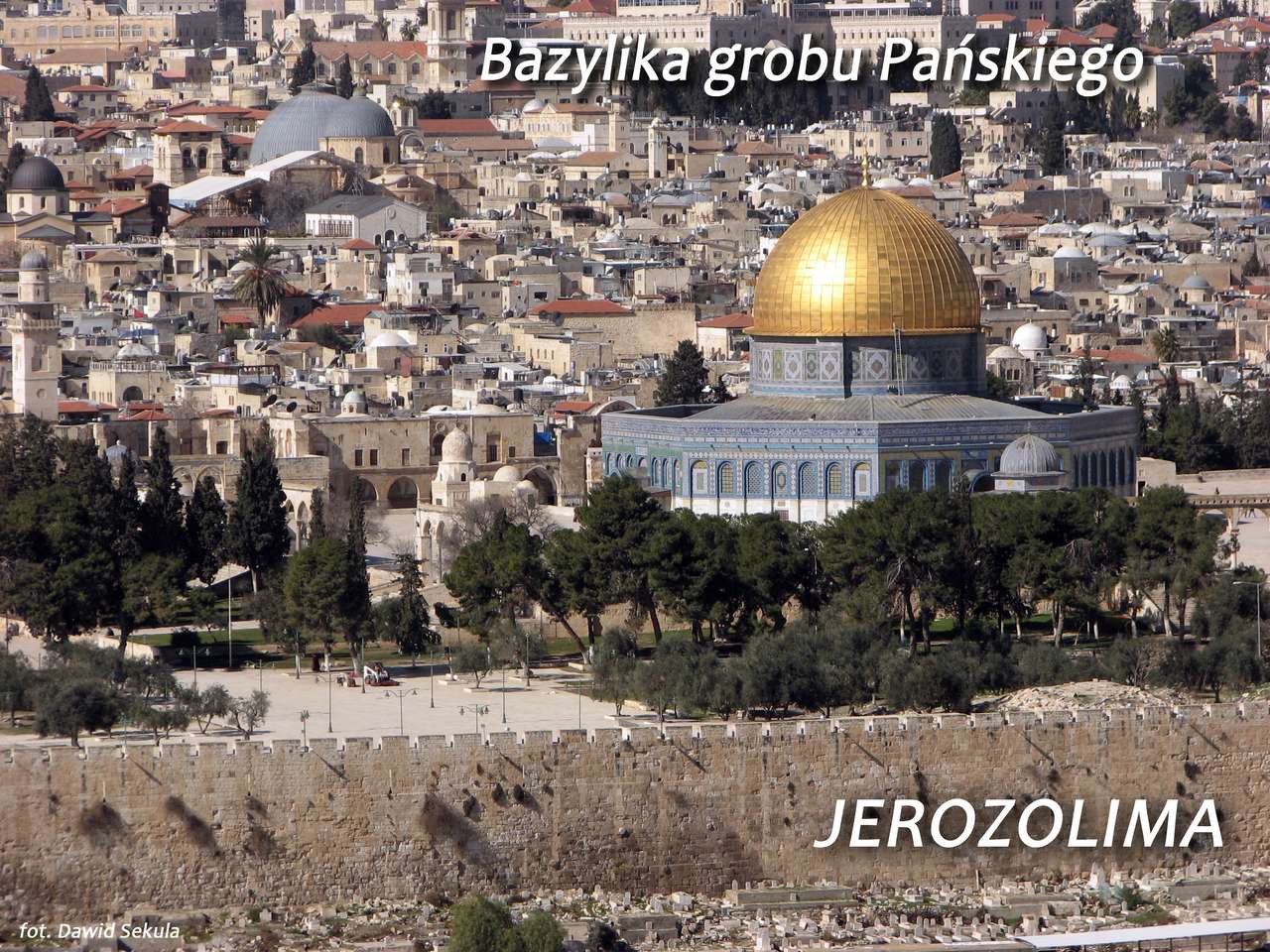 Jerusalem - Basilica of the Herrens grav Pussel online
