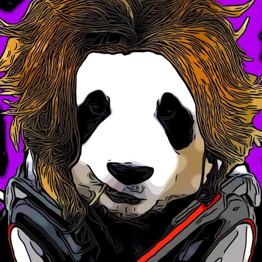 Τριχωτό panda online παζλ