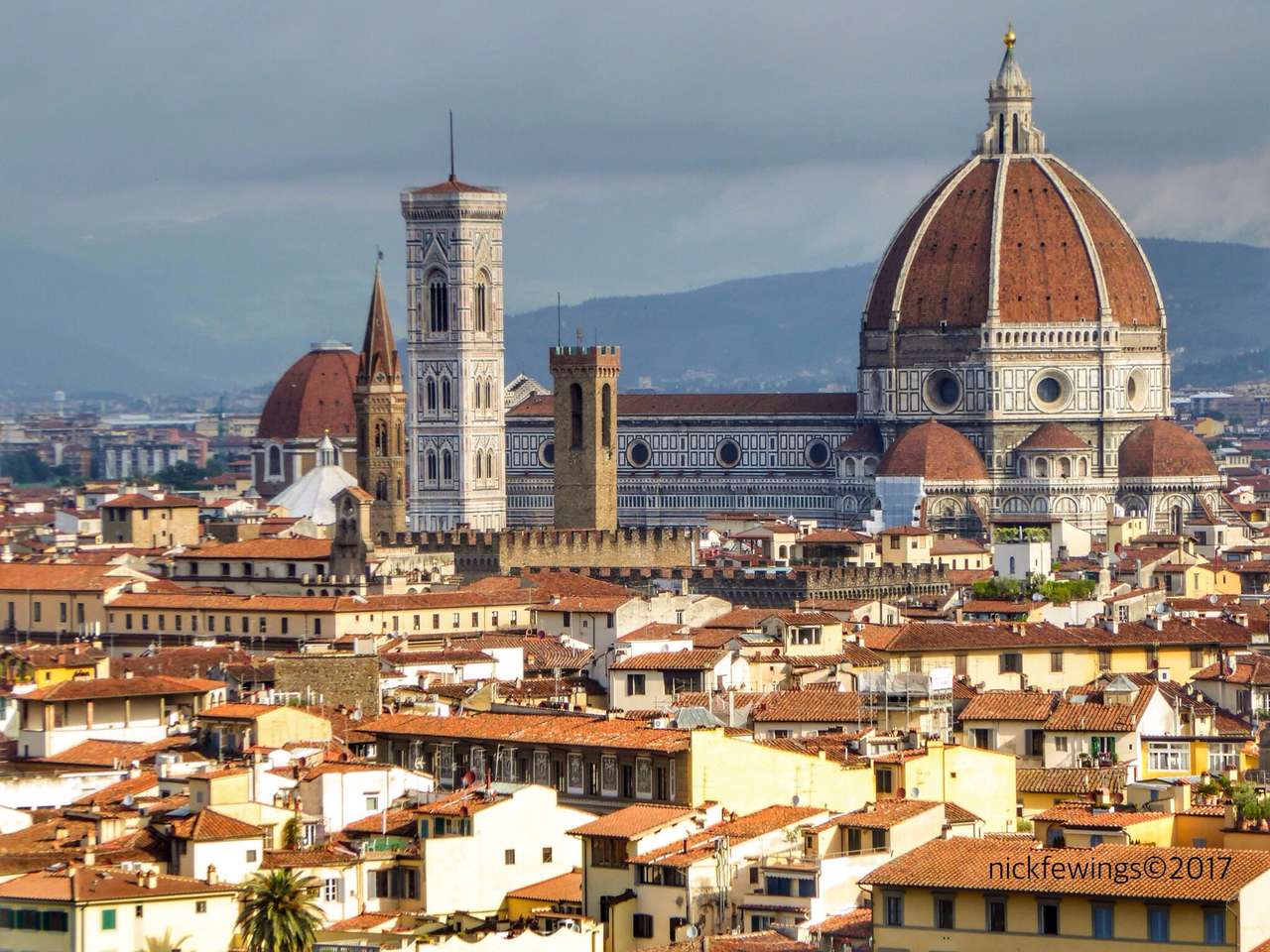Vue de Florence puzzle en ligne