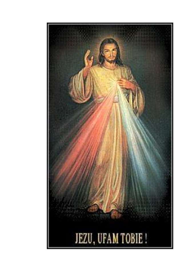 Милосердный Иисус пазл онлайн из фото