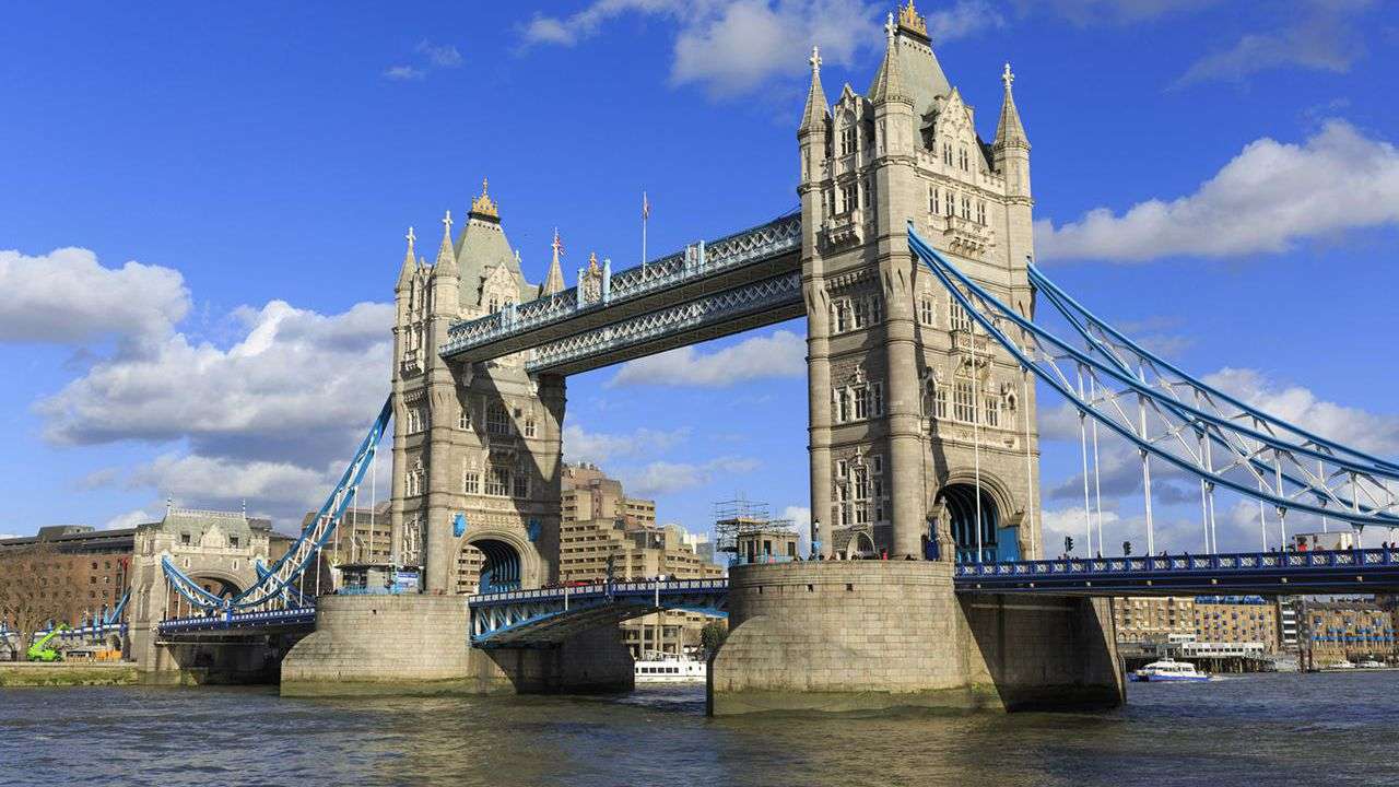 Tower Bridge puzzle online da foto