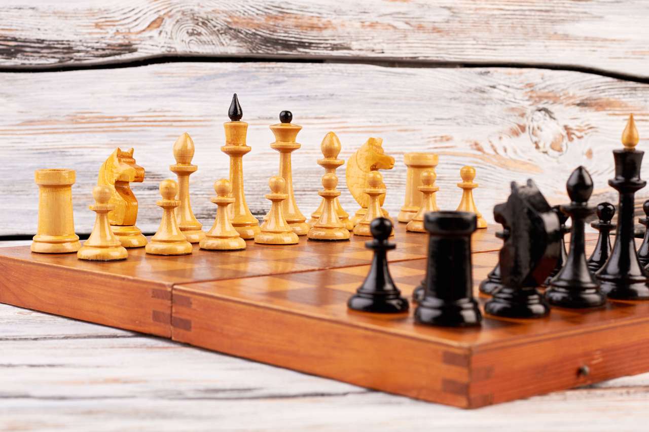 schackbräda pussel online från foto