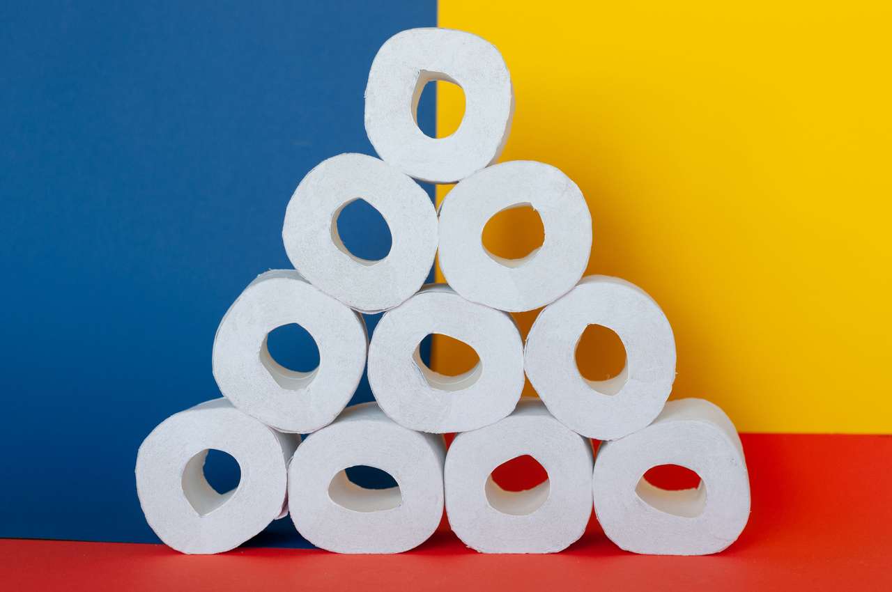 Toilettenpapier Online-Puzzle