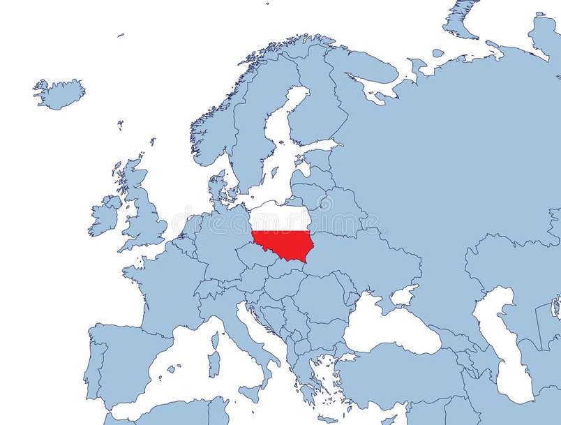 Полша в Европа онлайн пъзел