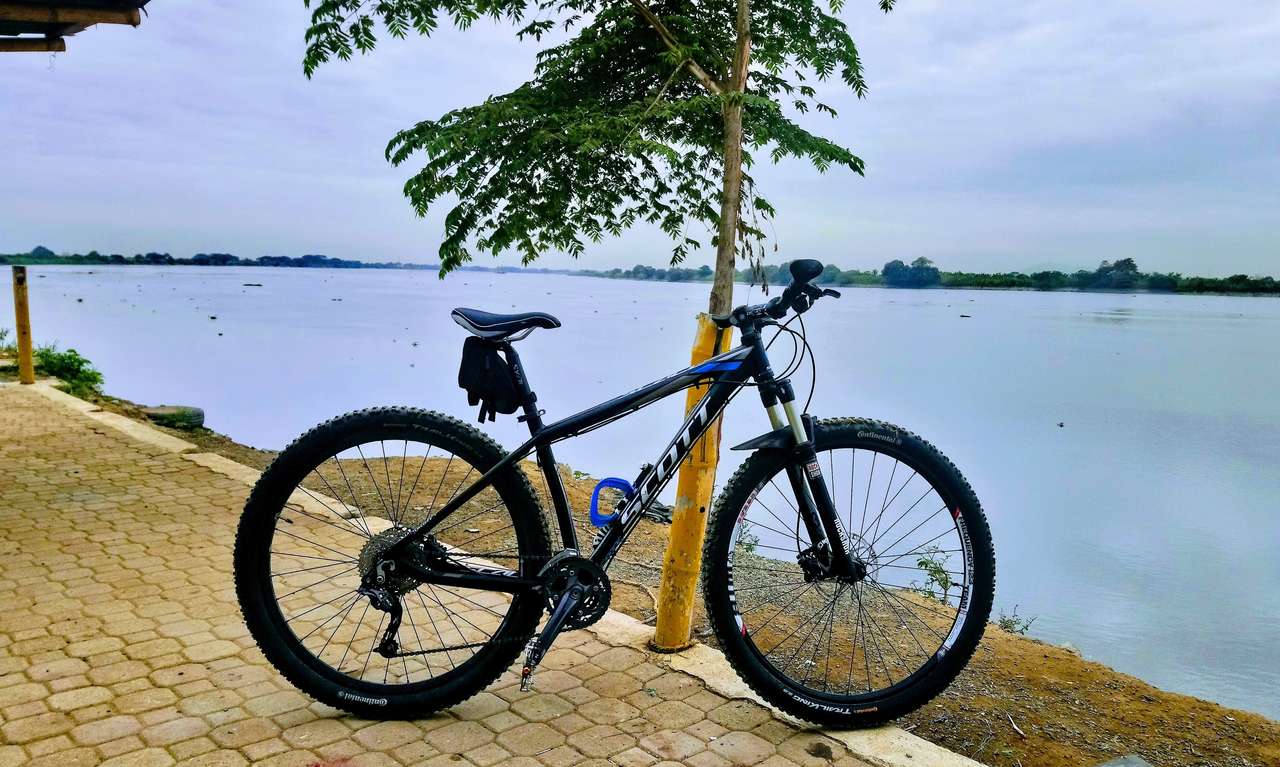 Cykel pussel online från foto