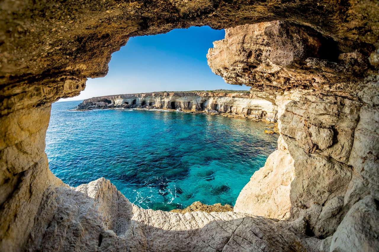 View from the cave puzzle online from photo