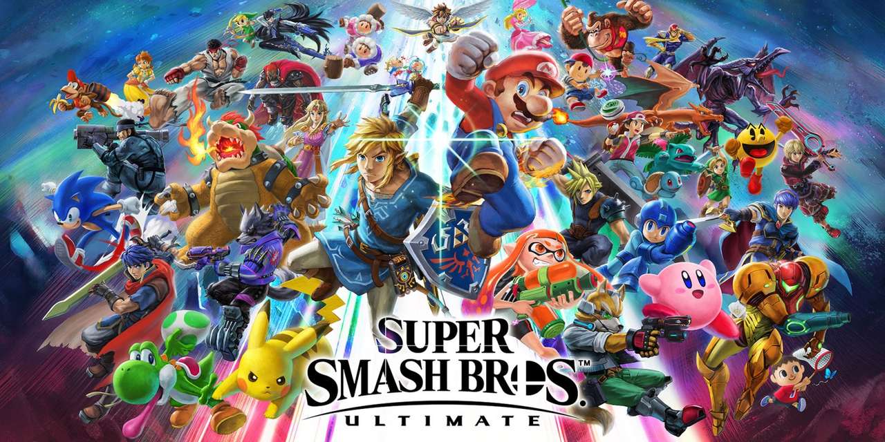 Super Smash Bros Ultimate онлайн пъзел