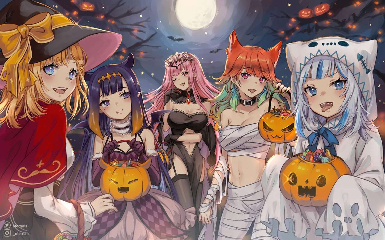 Хэллоуин EN пазл онлайн из фото