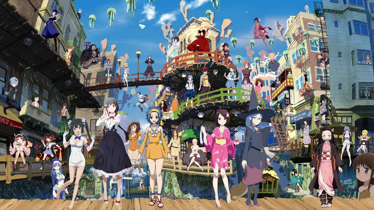 anime puzzles puzzle online from photo