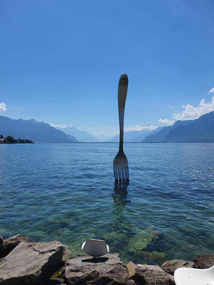 Genf-tó puzzle online fotóról