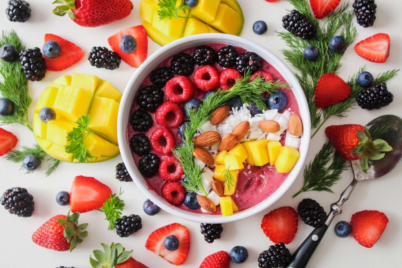 Fruitbowl puzzle online from photo