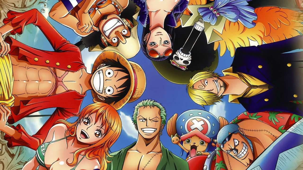 One Piece Nakamas puzzle online from photo