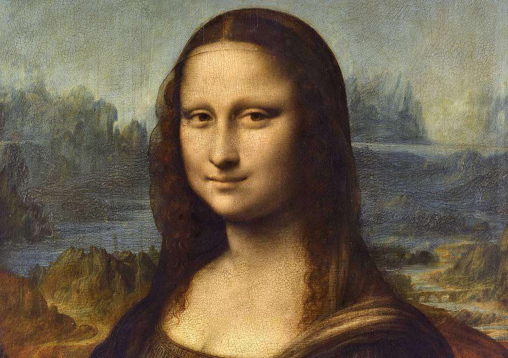 Mona Lisa Online-Puzzle