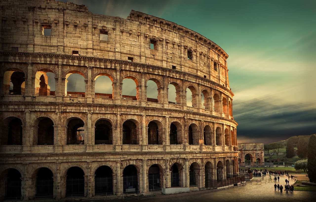 Coliseo Romano rompecabezas en línea