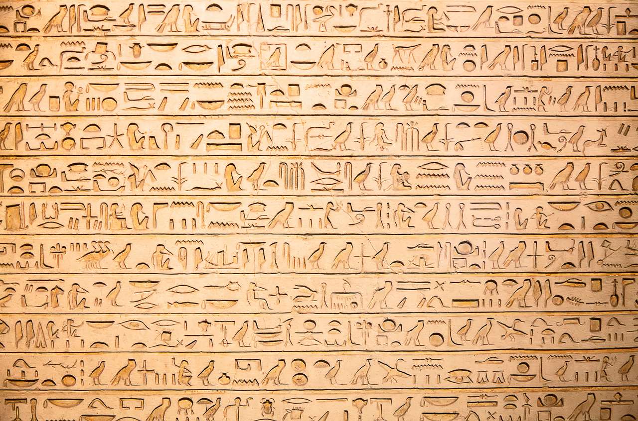 Verzamelen Ham afbetalen Egyptische hiërogliefen ePuzzle fotopuzzel
