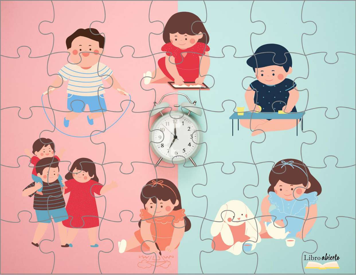 Routine for children online puzzle