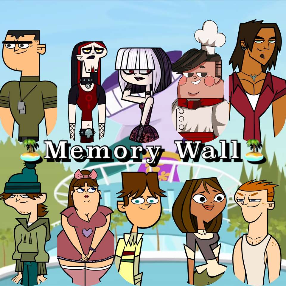 Total drama Vacation get away online puzzle