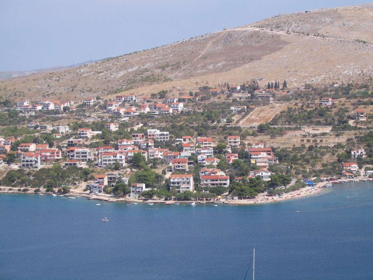 Далматинско крайбрежие Хърватия онлайн пъзел