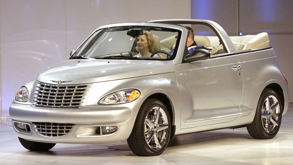 Chrysler pt cruiser convertible παζλ online από φωτογραφία