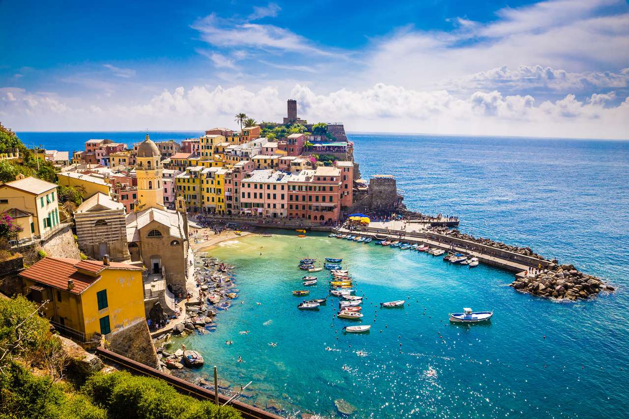 Итальянское побережье онлайн-пазл