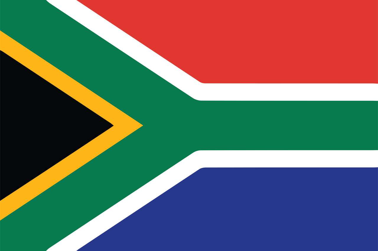 A dél-afrikai zászló online puzzle