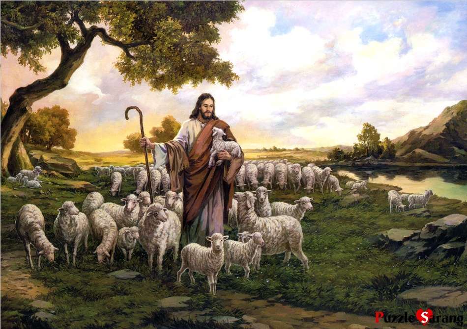 a jó pásztor puzzle online fotóról