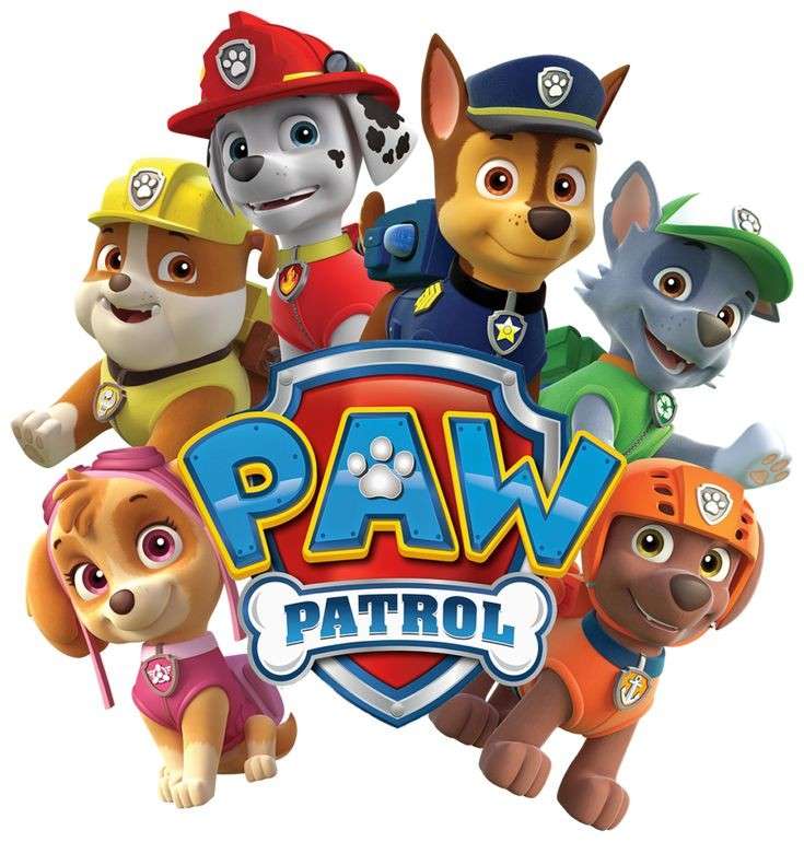 Paw Patrol Puzzle. Online-Puzzle vom Foto