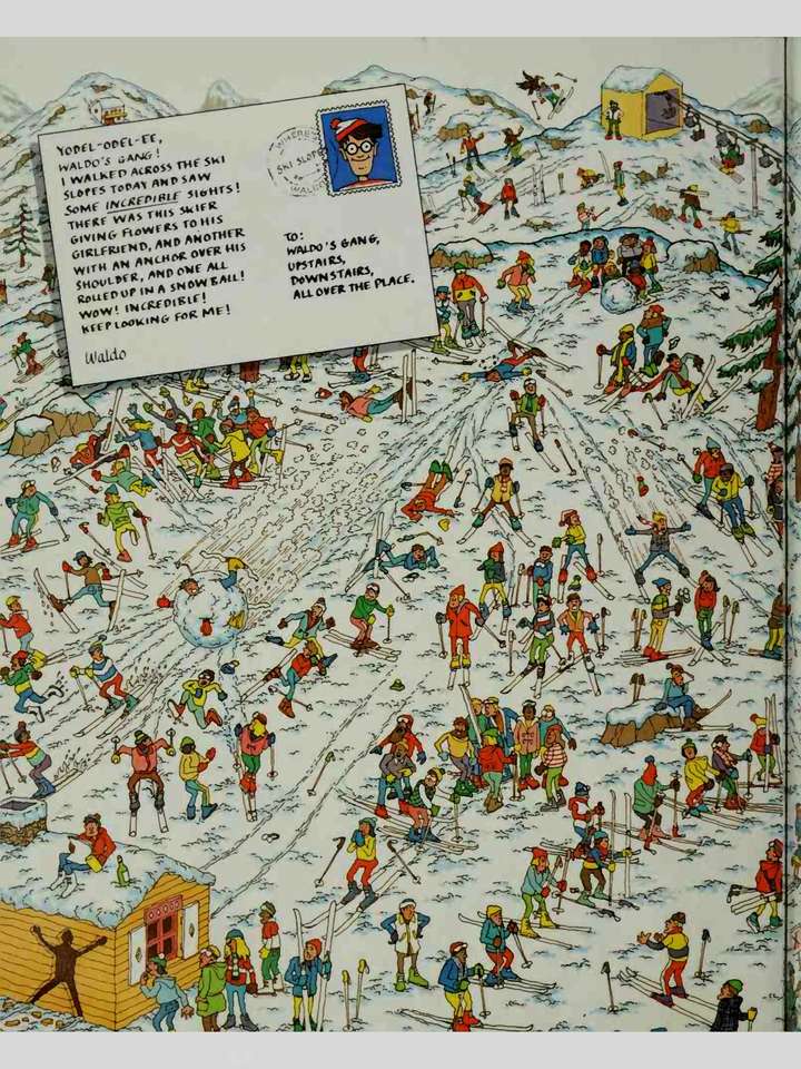 Waldo Puzzle. Online-Puzzle